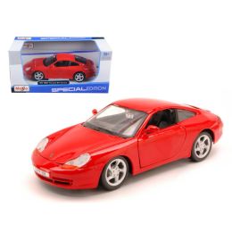 1997 Porsche Carrera 911 Red 1/24 Diecast Model Car by Maisto