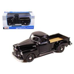1950 Chevrolet 3100 Pickup Truck Black 1/25 Diecast Model by Maisto