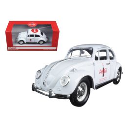 1967 Volkswagen Beetle \Celebrating 100 years of the Coca Cola Contour Bottle\ 1/24 Diecast Model Car by Motorcity Classics