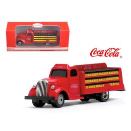 1938 Coca Cola Delivery Bottle Truck 1:87 HO Scale Diecast Model by Motorcity Classics