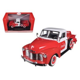 1953 Chevrolet Pickup Truck Coca Cola with Cooler 1/32 Diecast Car Model by Motorcity Classics