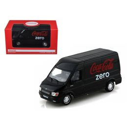 Ford Transit Coca Cola Zero 1/43 Diecast Car Model by Motorcity Classics