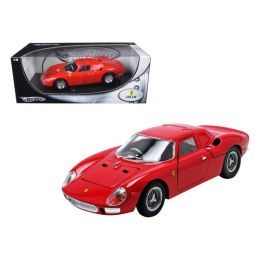 Ferrari 250 LM Red 1/18 Diecast Car Model by Hotwheels