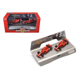 Ferrari F1 F2008 Constructors Champions Kimi Raikkonen & Felipe Massa 1 of 5000 Made 1/43 Diecast Model Car by Hotwheels