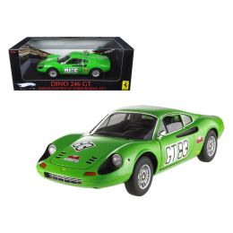 Ferrari Dino 246 GT #83 1000km of 1971 Nurburgring Elite Edition 1/18 Diecast Car Model by Hotwheels