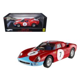 Ferrari 250 LM 12 Hours of Reims 1964 #7 Elite Edition 1/18 Diecast Car Model by Hotwheels