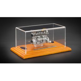 Engine with Display Showcase Limited to 1000 pcs from 1938 Alfa Romeo 8C 2900B 1/18 Diecast Model by CMC