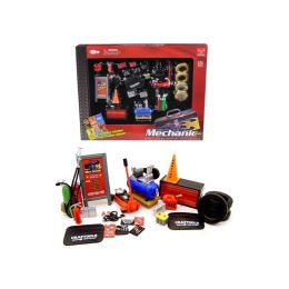 Mechanic Accessory Set For 1/24 Scale Cars 23 Pieces by Phoenix Toys