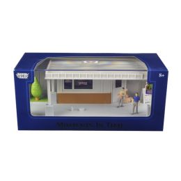 \Big 8 Motel Scene\ Diorama Put Your Own Car Inside 1/43 by Motormax