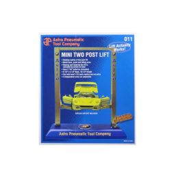 Mini Two Post Electric Metal Lift For 1/24 & 1/18 Scale Cars by APTC