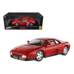 1989 Ferrari 348 TB Red Elite Edition 1/18 Diecast Car Model by Hotwheels