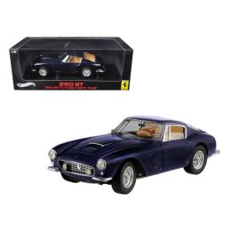 1961 Ferrari 250 GT Berlinetta Passo Corto \SWB\ Blue Elite Edition 1/18 by Hotwheels