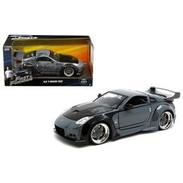 D.K.\s Nissan 350Z Black \Fast & Furious\ Movie 1/24 Diecast Model Car by Jada