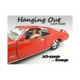\Hanging Out\ George Figure For 1:24 Scale Models by American Diorama