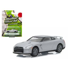 2011 Nissan GT-R R35 Silver 1/64 Diecast Model Car by Greenlight