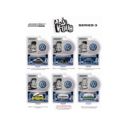 Greenlight Vee V Dub Series 3, 6pc Diecast Car Set 1/64 Diecast Model Cars by Greenlight