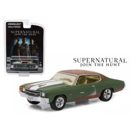 Bobby\s 1971 Chevrolet Chevelle SS Supernatural \2005 Current TV Series\ 1/64 Diecast Model Car by Greenlight