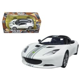 Lotus Evora S Matt White 1/24 Diecast Model Car by Motormax