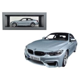BMW M4 Coupe Silver 1/18 Diecast Model Car by Paragon