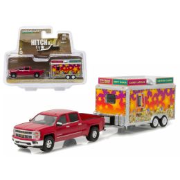 2015 Chevrolet Silverado & State Fair Concession Trailer Hitch & Tow Series 7 1/64 Diecast Car Model by Greenlight