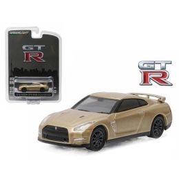 2016 Nissan GT-R (R35) Gold Edition GT-R 45th Anniversary Collection 1/64 Diecast Model Car by Greenlight