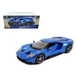2017 Ford GT Blue 1/18 Diecast Model Car by Maisto