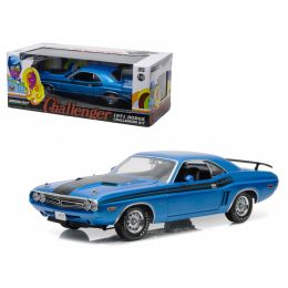 1971 Dodge Challenger HEMI R/T B-5 Blue 1/18 Diecast Model Car by Greenlight