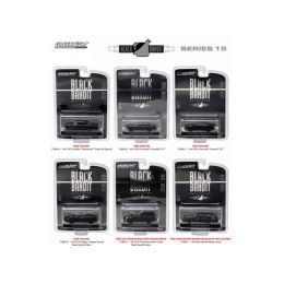 Black Bandit Series 15, 6pc set 1/64 Diecast Model Cars by Greenlight