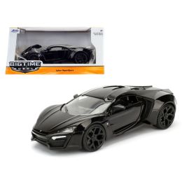 Lykan Hypersport Glossy Black 1/24 Diecast Model Cars by Jada