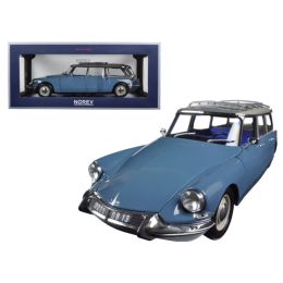 1967 Citroen ID 19 Break Monte Carlo Blue 1/18 Diecast Model Car by Norev