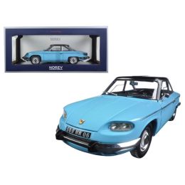 1964 Panhard 24 CT Tolede Blue and Black 1/18 Diecast Model Car by Norev