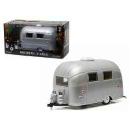 Airstream Bambi 16\ Camper Trailer Silver for 1/24 Scale Model Cars and Trucks 1/24 Diecast Model by Greenlight