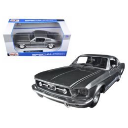 1967 Ford Mustang GT Grey 1/24 Diecast Model Car by Maisto