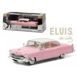 Elvis Presley 1955 Cadillac Fleetwood Series 60 \Pink Cadillac\ (1935-1977) 1/43 Diecast Model Car by Greenlight