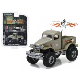 1941 Military 1/2 Ton 4x4 Pick Up Truck \Sgt. Rock\  Stacey David\s Geraz (2010-Current) TV Series 1/64 Diecast Model Car by Greenlight