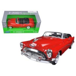 1953 Buick Skylark Convertible Red 1/24 Diecast Model Car by Welly