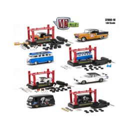 Model Kit 4 Pieces Set Release 10 1/64 Diecast Model Cars by M2 Machines