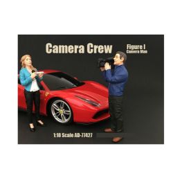 Camera Crew Figure I \Camera Man\ For 1:18 Scale Models by American Diorama
