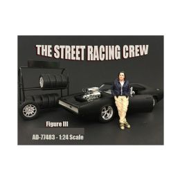 The Street Racing Crew Figure III For 1:24 Scale Models by American Diorama