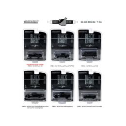 Black Bandit Series 16, 6pc set 1/64 Diecast Model Cars by Greenlight