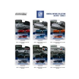 General Motors Collection Series 1, 6pc Set  1/64 Diecast Model Cars by Greenlight