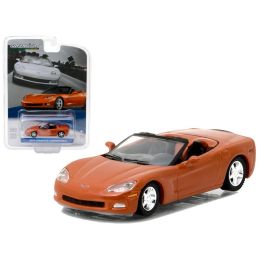2012 Chevrolet Corvette Convertible Inferno Orange General Motors Collection Series 1 1/64 Diecast Model Car  by Greenlight