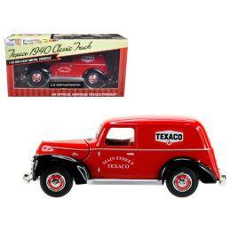 1940 Ford Panel Van \Texaco\ Red 1/32 Diecast Model Car by Beyond Infinity