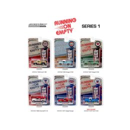 Running on Empty Series 1, 6pc Diecast Car Set 1/64 Diecast Model Cars by Greenlight