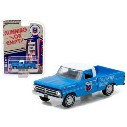 1972 Ford F-100 Chevron Pickup Truck 1/64 Diecast Model Car by Greenlight