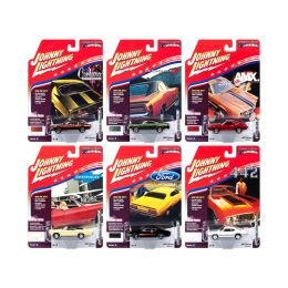 Muscle Cars USA 2017 Set of 6 cars Release D 1/64 Diecast Model Car by Johnny Lightning