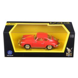 1956 Porsche 356 B/C Red 1/43 Diecast Model Car by Road Signature