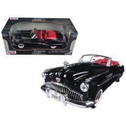 1949 Buick Roadmaster Black 1/18 Diecast Model Car by Motormax