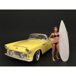 Surfer Casey Figure For 1:24 Scale Models by American Diorama