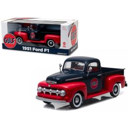 1951 Ford F-1 Pickup Truck Gulf Oil 1/18 Diecast Model Car by Greenlight
